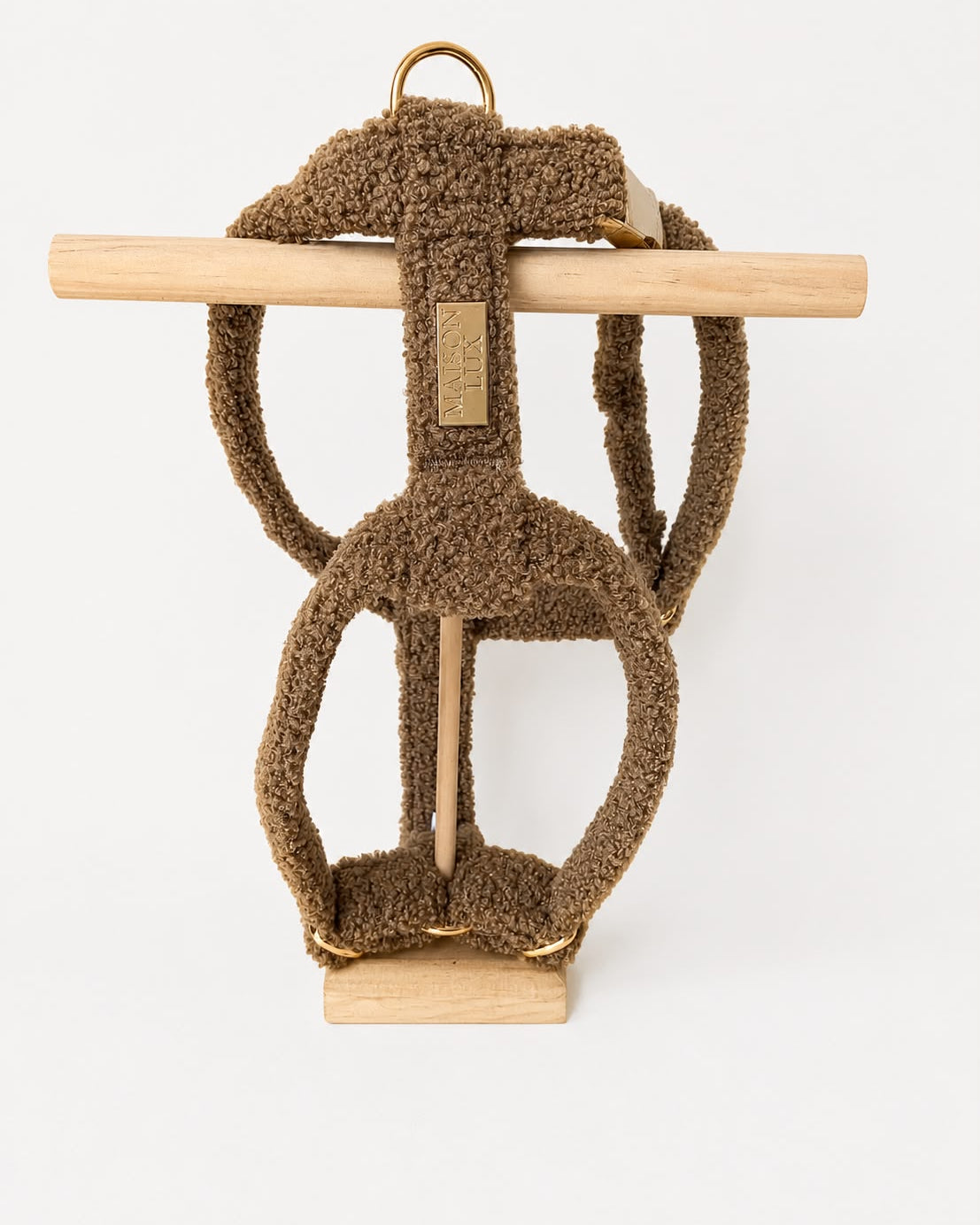 Bouclé Y-Harnas Bruin