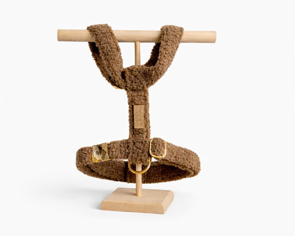 Bouclé Y-Harnas Bruin