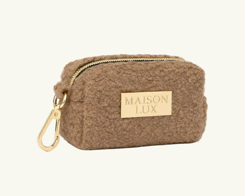 Bouclé Poepzakjeshouder Bruin