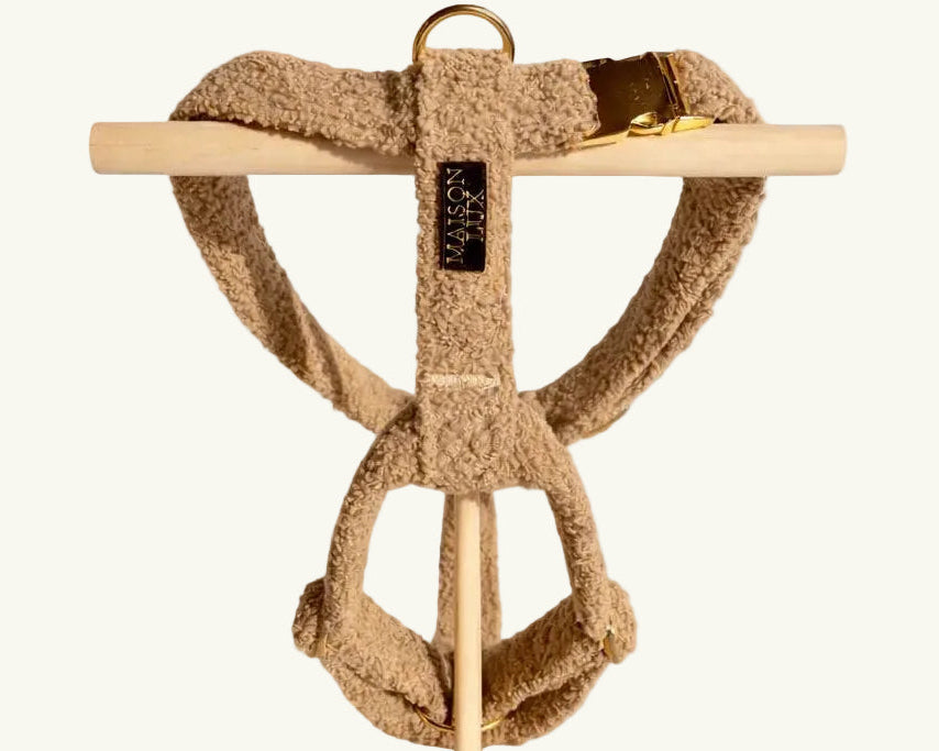 Bouclé Y-Harnas Bruin