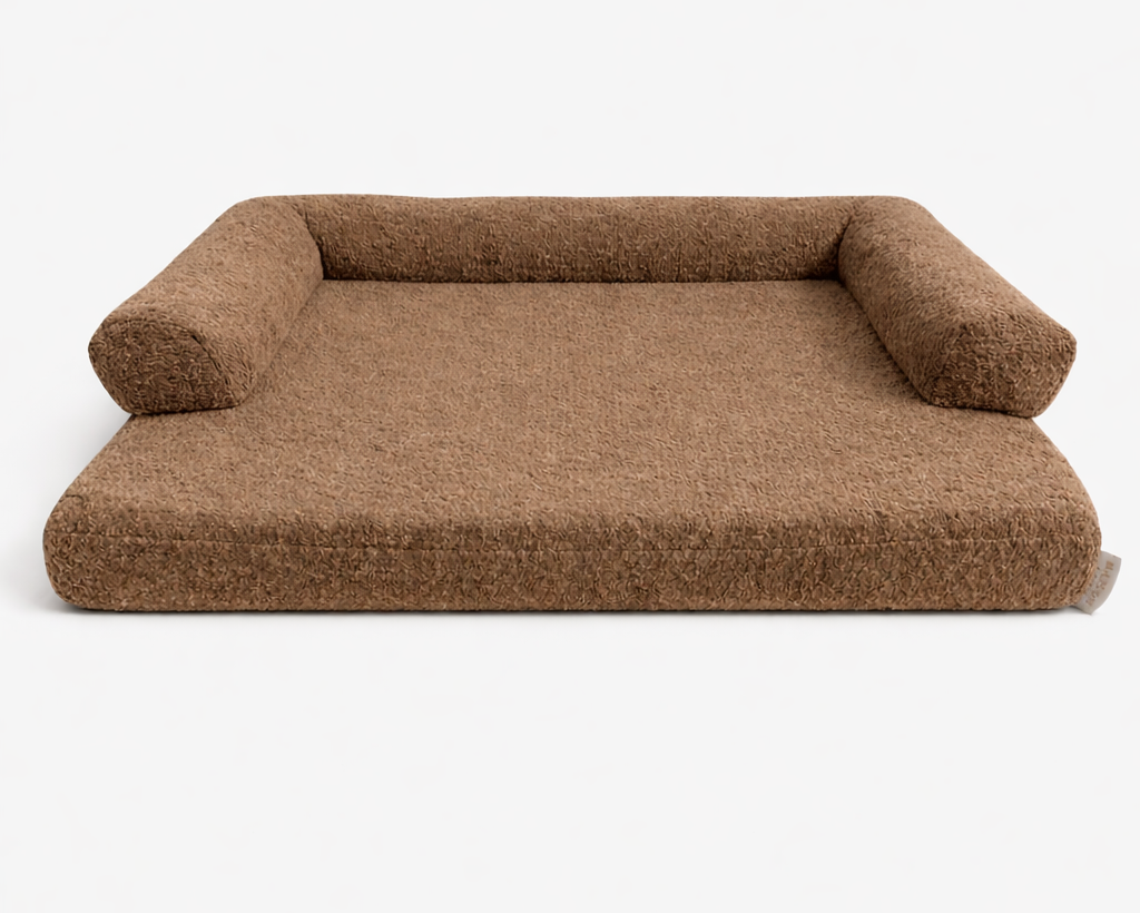 Bouclé Hondenmand Bruin